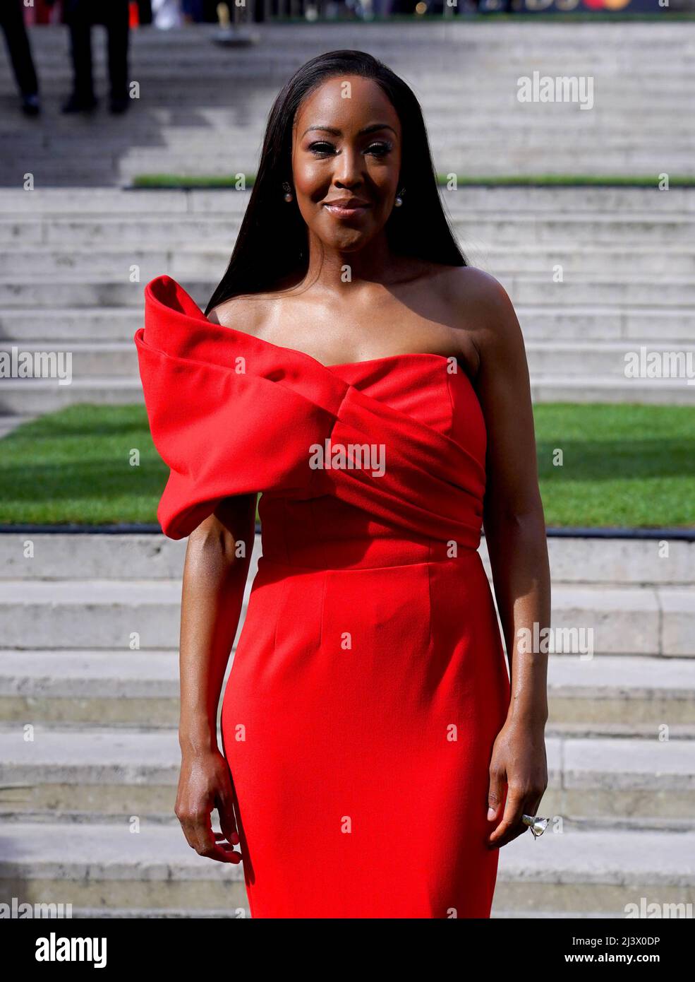 Angellica Bell attending the Laurence Olivier Awards at the Royal