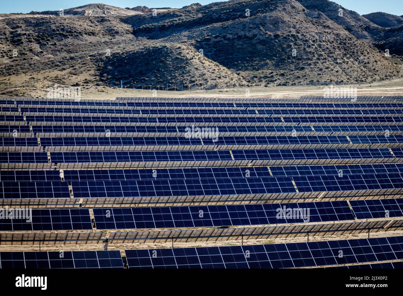 Solar power plant tabernas desert hi-res stock photography and images ...