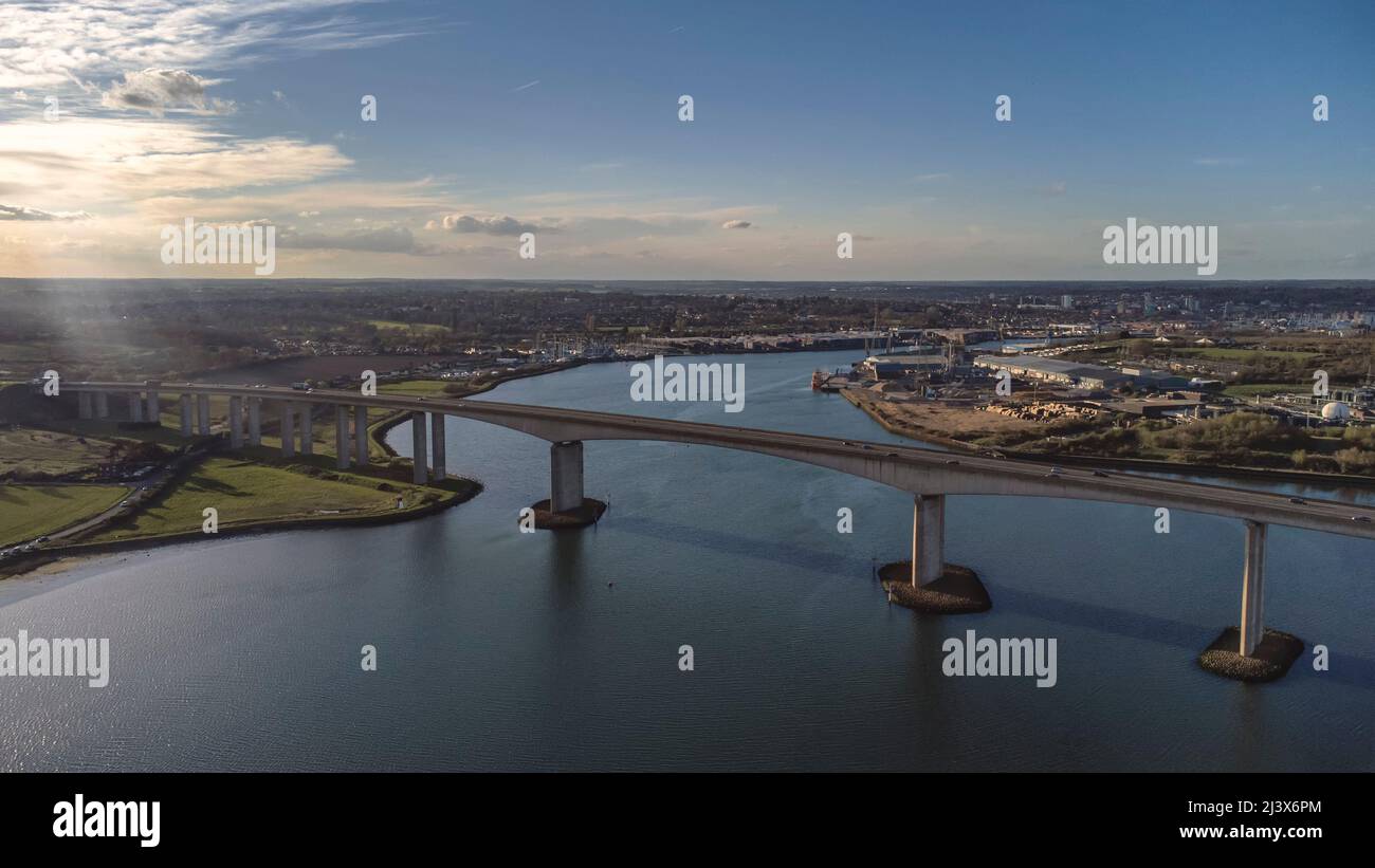 Country and a14 motorway hi-res stock photography and images - Alamy