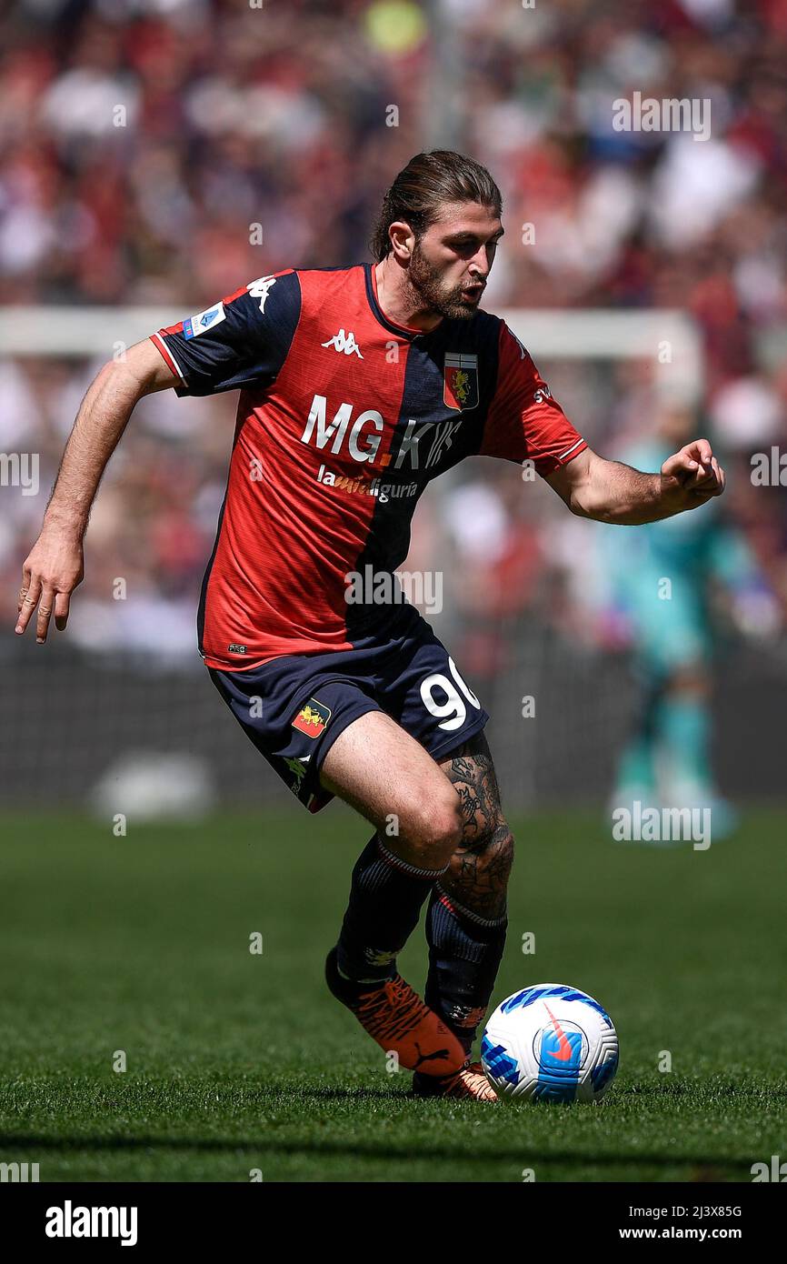 Manolo Portanova Genoa Cfc During 24th Editorial Stock Photo - Stock Image