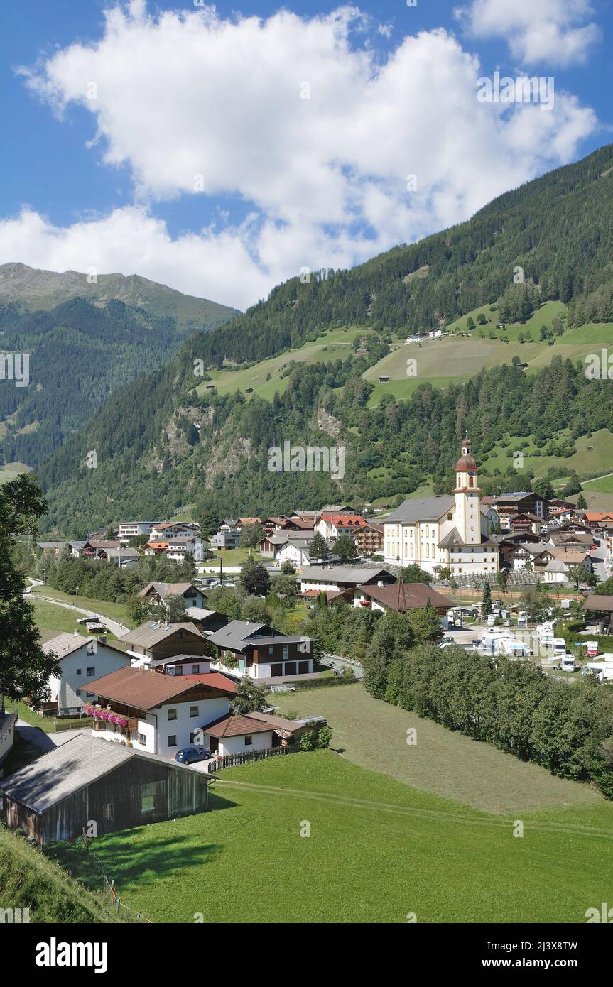 Neustift im Stubaital,Tirol,Austria Stock Photo