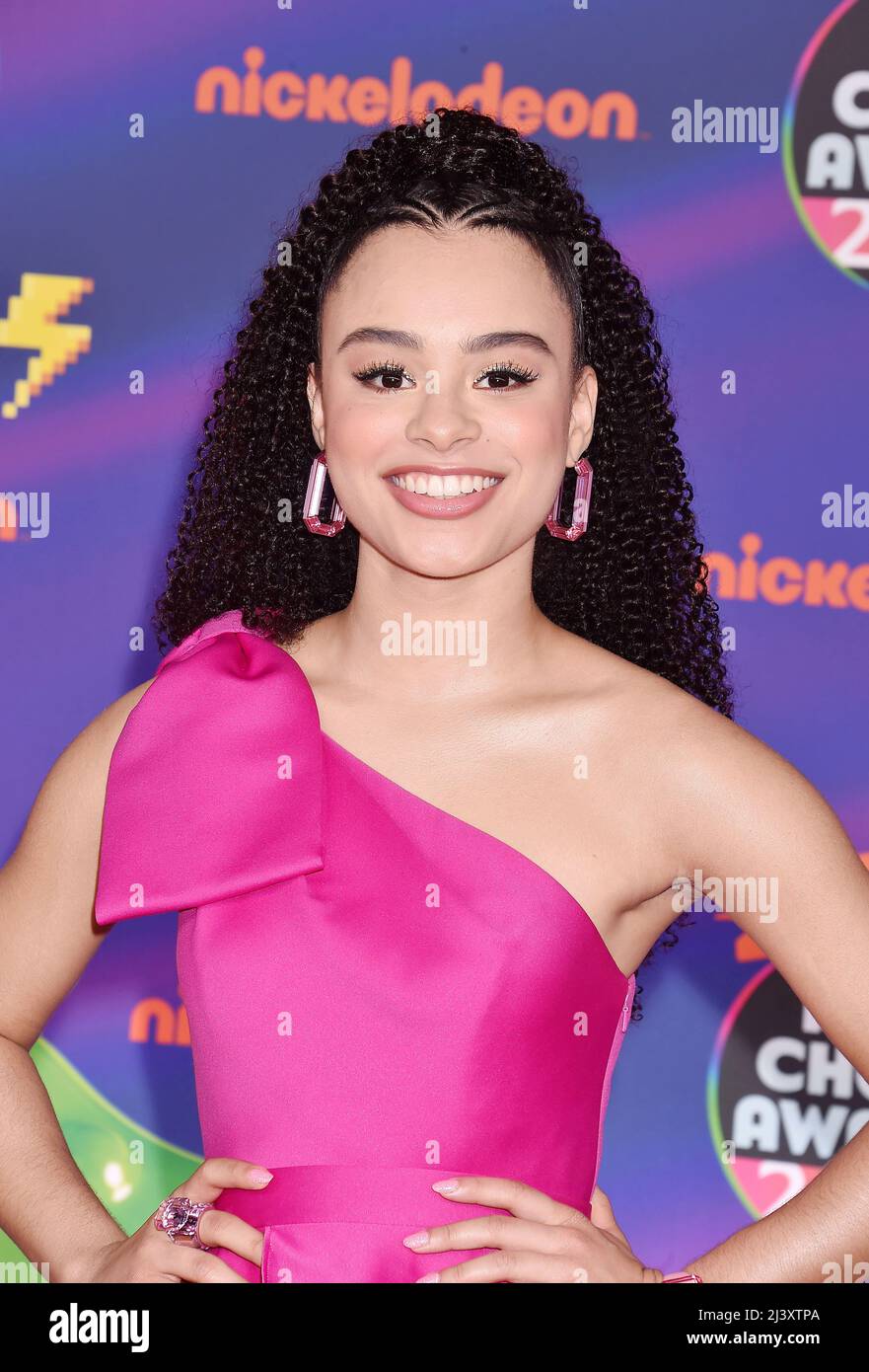 SANTA MONICA, CA - APRIL 09: Gabrielle Nevaeh Green attends the 2022