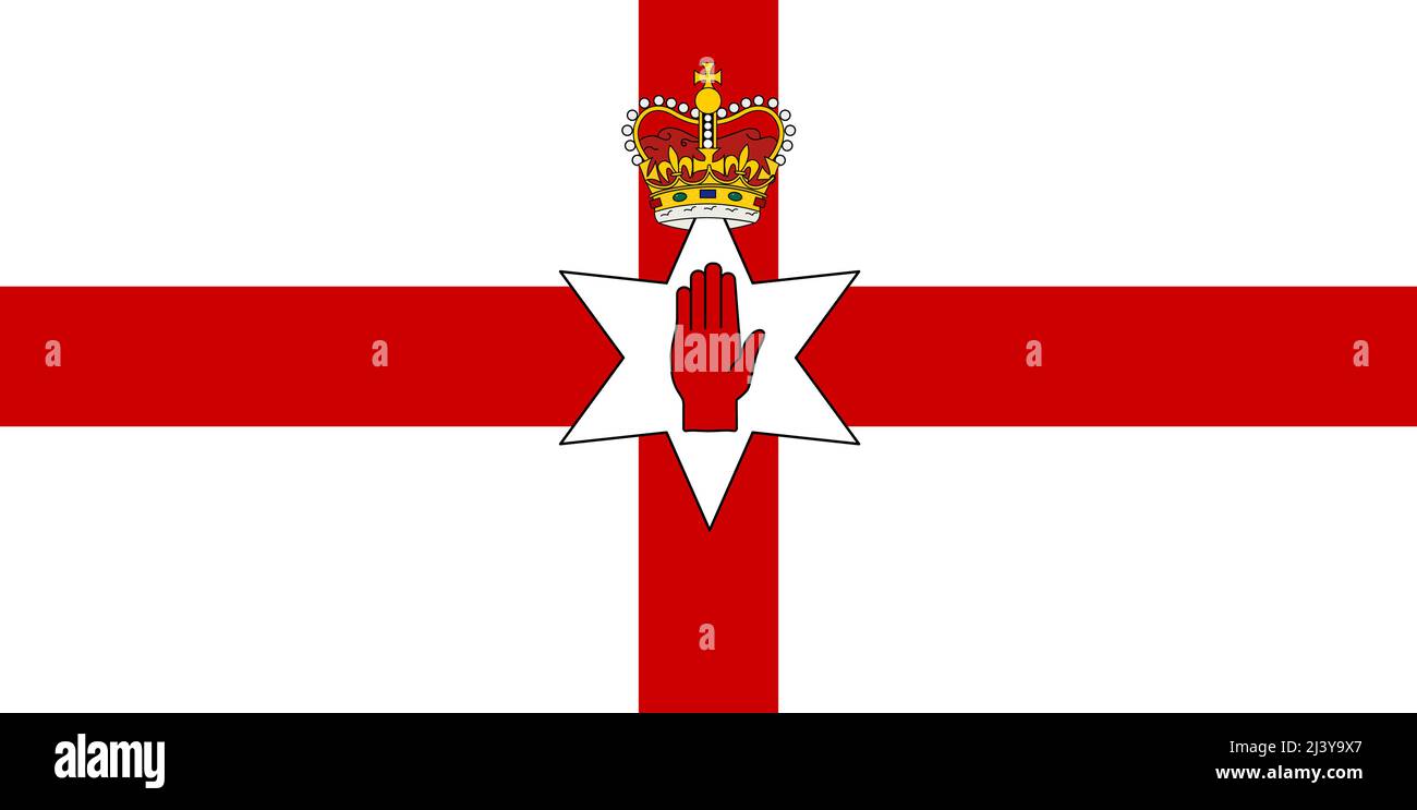 Northern ireland flag hi-res stock photography and images - Alamy for Free Printable Flag Of Ireland