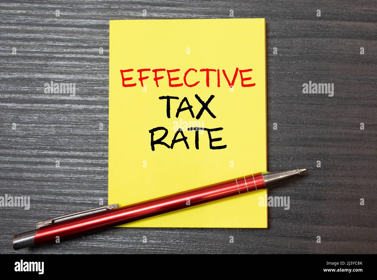 Calculate effective tax rate hi-res stock photography and images - Alamy
