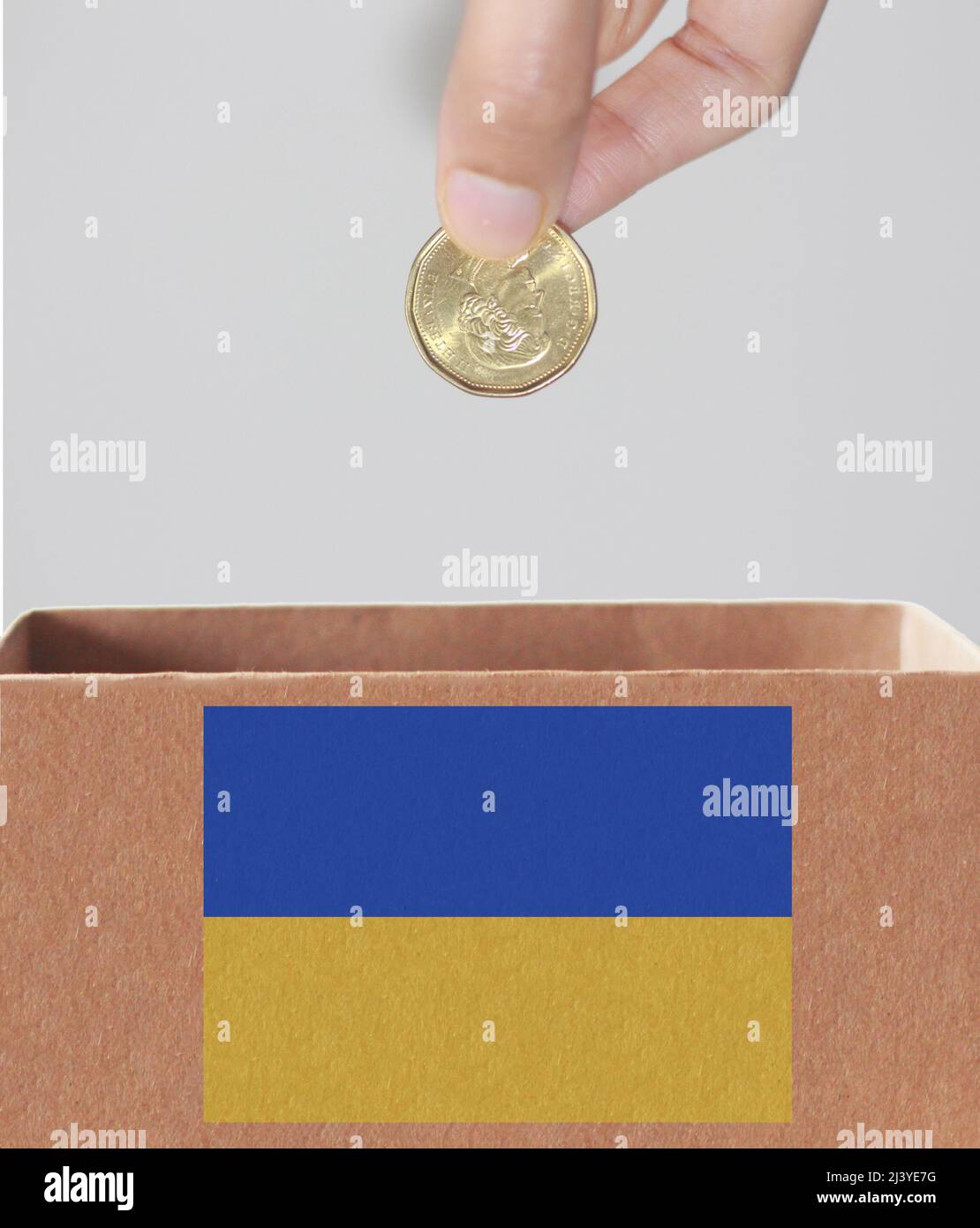 Donate for ukraine Stock Photo Alamy