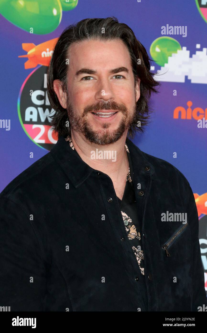 LOS ANGELES - APR 9:  Jerry Trainor at the 2022 Kids Choice Awards at Barker Hanger on April 9, 2022  in Santa Monica, CA Stock Photo