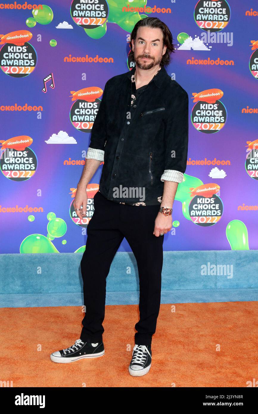 LOS ANGELES - APR 9:  Jerry Trainor at the 2022 Kids Choice Awards at Barker Hanger on April 9, 2022  in Santa Monica, CA Stock Photo