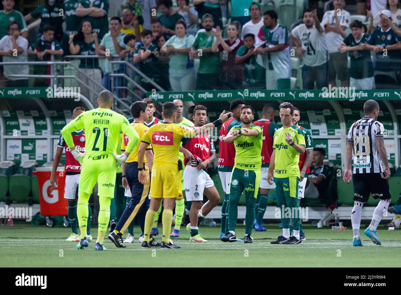 São Paulo (SP), 09.04.2022 - Futebol /Palmeiras x Ceará – Lance