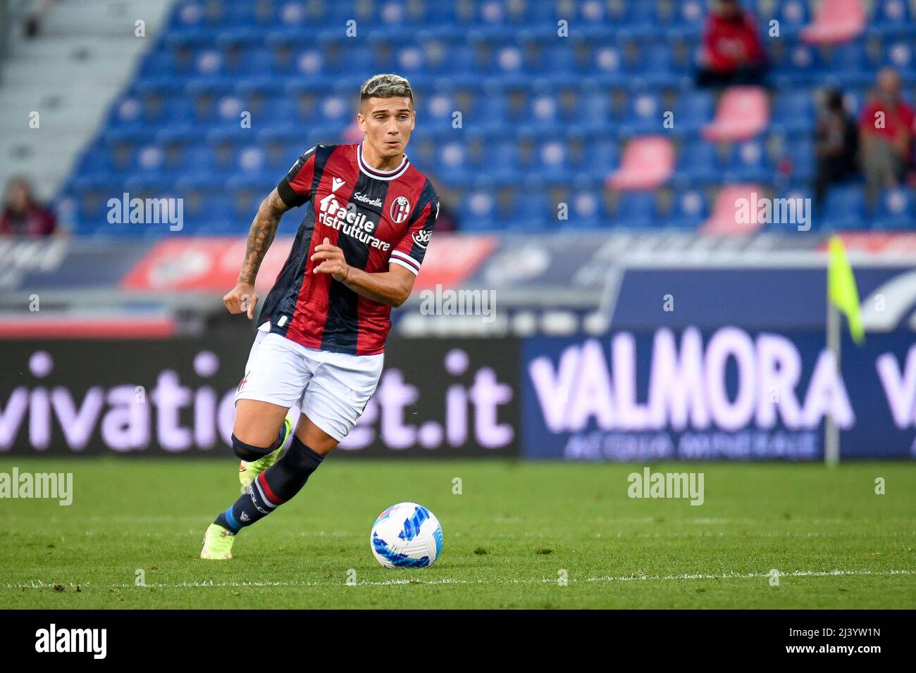 Renato Dall'Ara stadium, Bologna, Italy, September 21, 2021, Bologna's Nicolas Dominguez