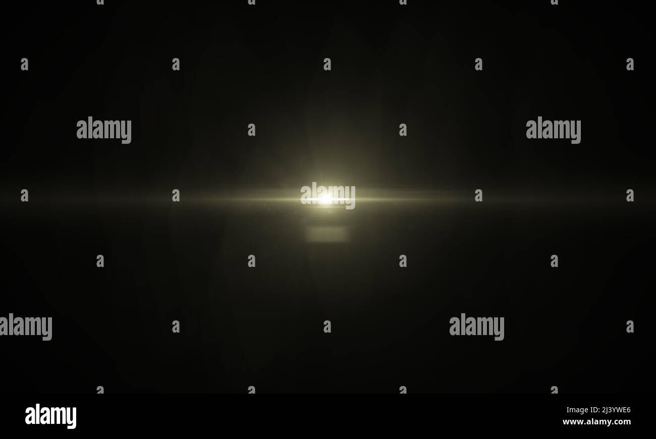 Lens Flare light over background. Easy to add overlay or screen filter