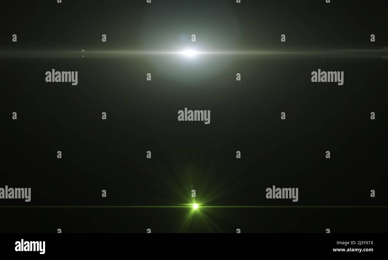 Lens Flare light over background. Easy to add overlay or screen filter