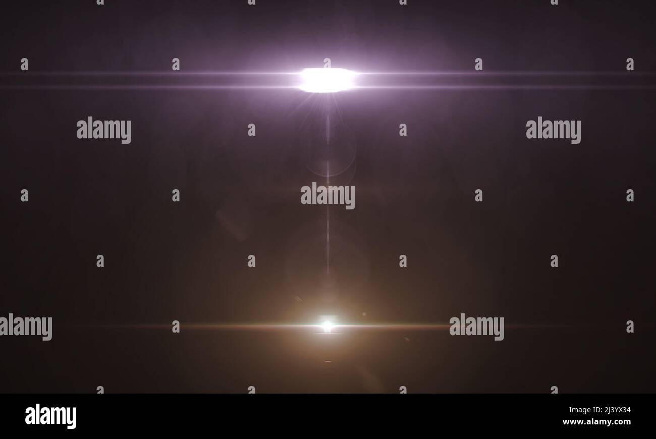 Lens Flare light over background. Easy to add overlay or screen filter