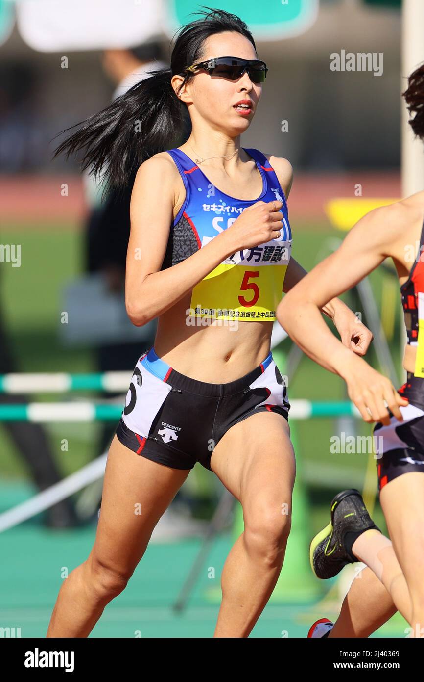 Kumamoto, Japan. 9th Apr, 2022. Chikako Mori Athletics The 30th
