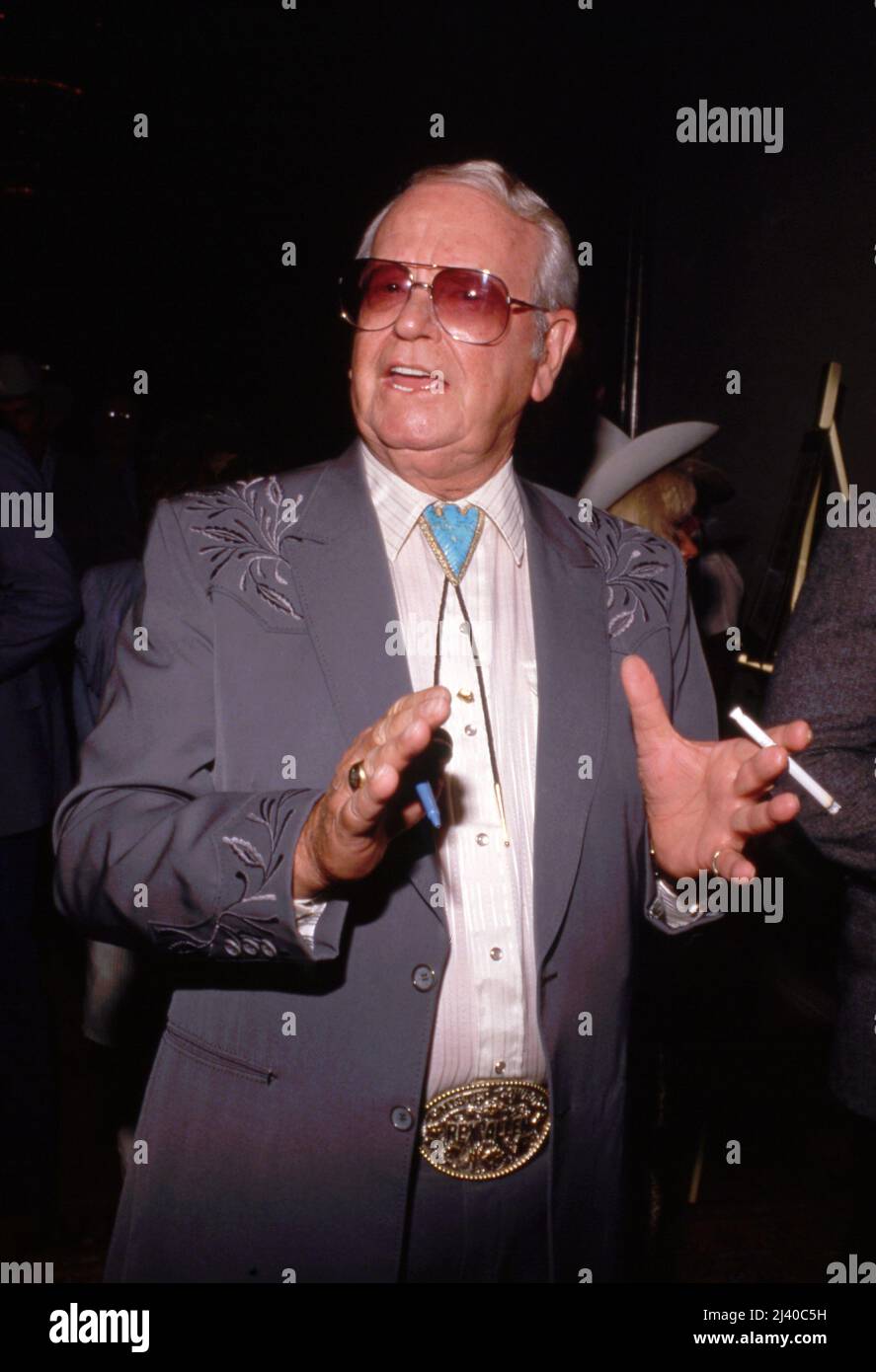 Rex Allen July 1989 Credit Ralph Dominguez/MediaPunch Stock Photo Alamy