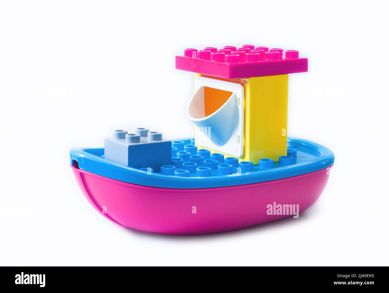 2021: Lego constructor Friends serie, the fishing boat Stock Photo