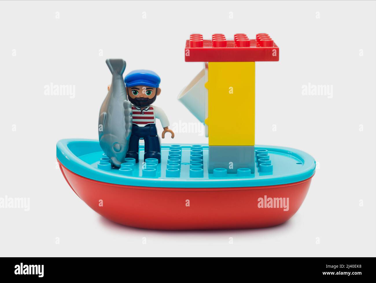 Big lego boat hi-res stock photography and images - Alamy