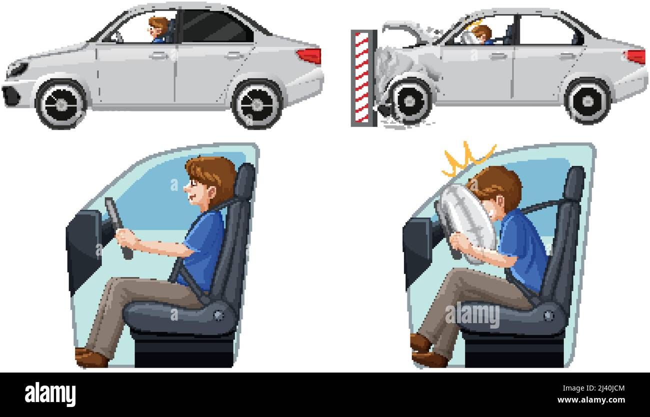 Man Collide Man collide with car hi-res stock photography and images - Alamy