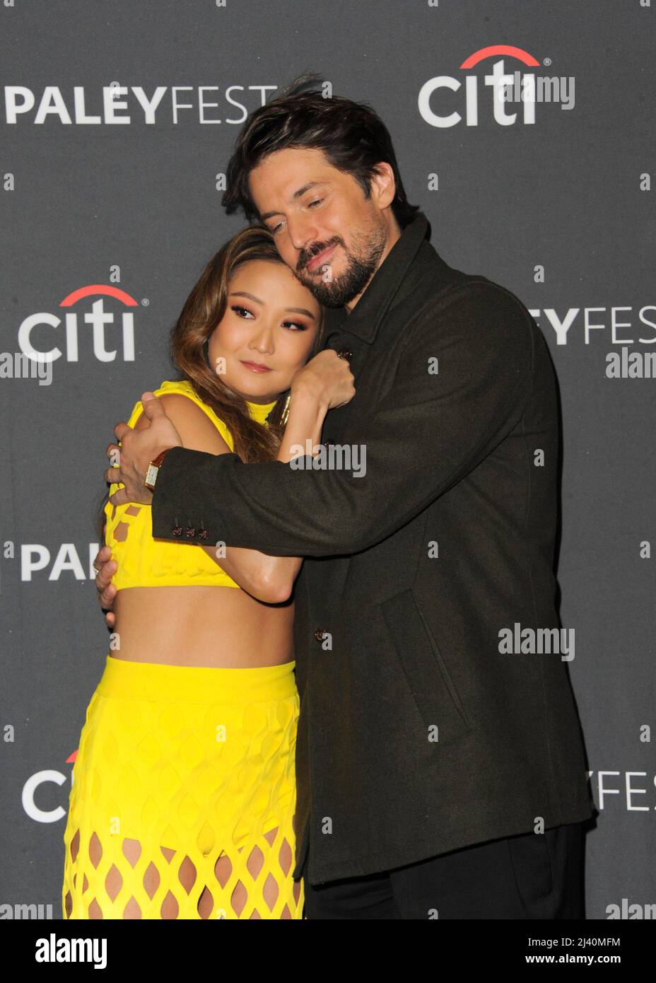 Los Angeles Ca 10th Apr 22 Ashley Park Lucas Bravo At Arrivals For Emily In Paris At Paleyfest La 22 Dolby Theatre Los Angeles Ca April 10 22 Credit Elizabeth Goodenough Everett Collection Alamy