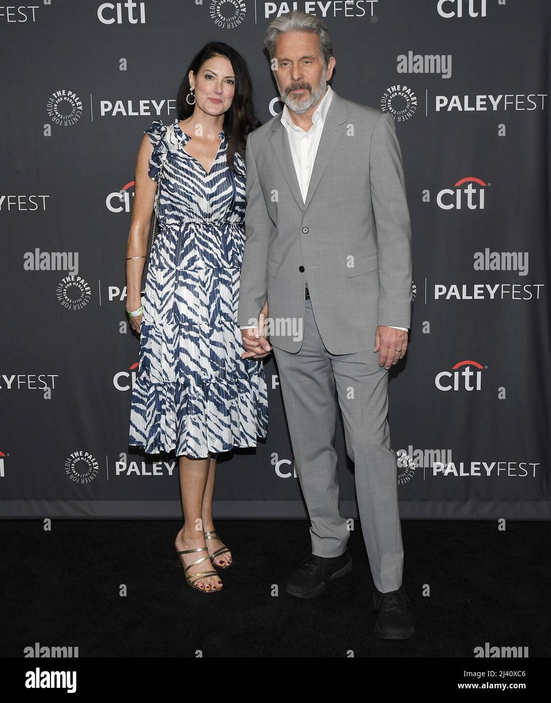 Los Angeles, USA. 10th Apr, 2022. (L-R) Michelle Knapp and Gary Cole at ...