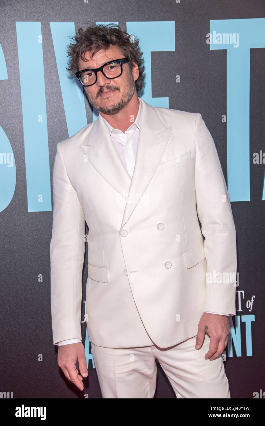 New York, United States. 10th Apr, 2022. Pedro Pascal attends "The  Unbearable Weight Of Massive Talent" New York Screening at Regal Essex  Crossing New York City. Credit: SOPA Images Limited/Alamy Live News