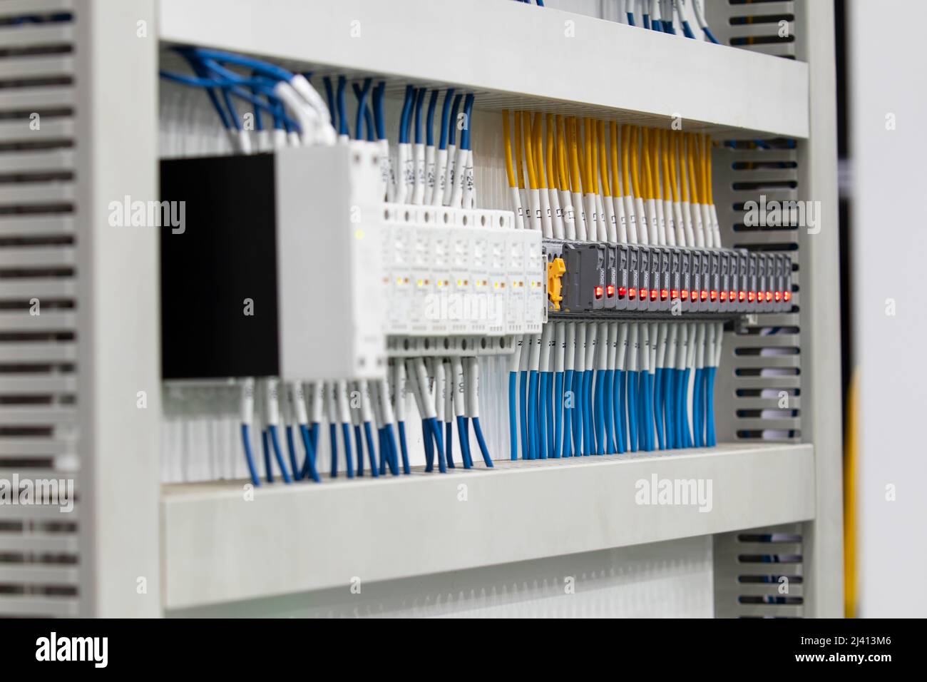 Electrical Controller Frame Electrical control Cabinet with controller and circuit breakers ...