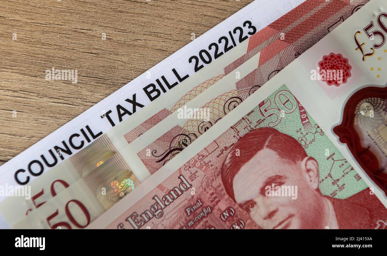 Council tax bill 2023 hires stock photography and images Alamy