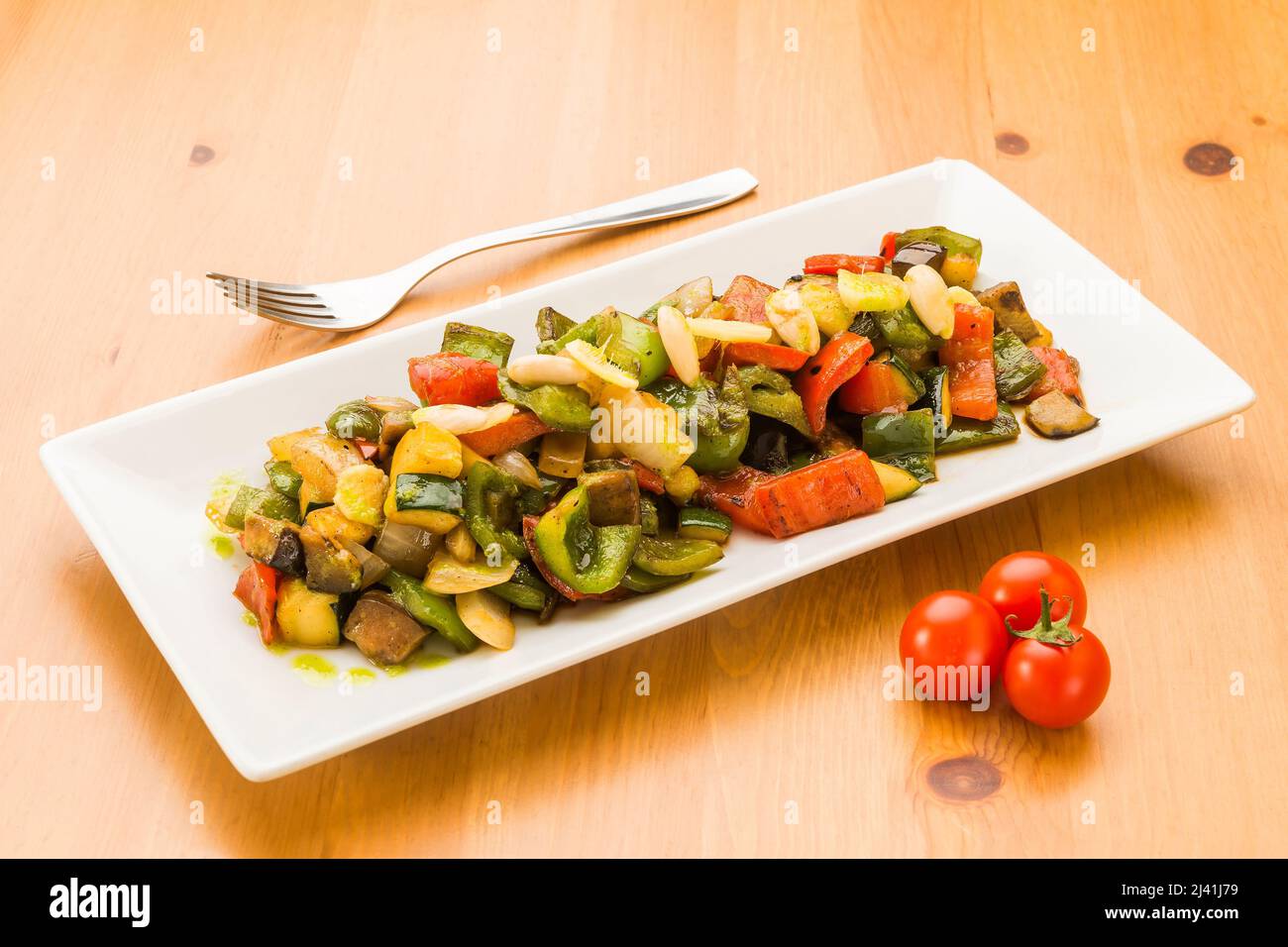 Typical Spanish food, vegetable stew Stock Photo Alamy