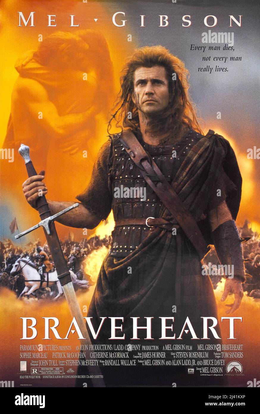 BRAVEHEART (1995), directed by MEL GIBSON. Credit: 20TH CENTURY FOX ...