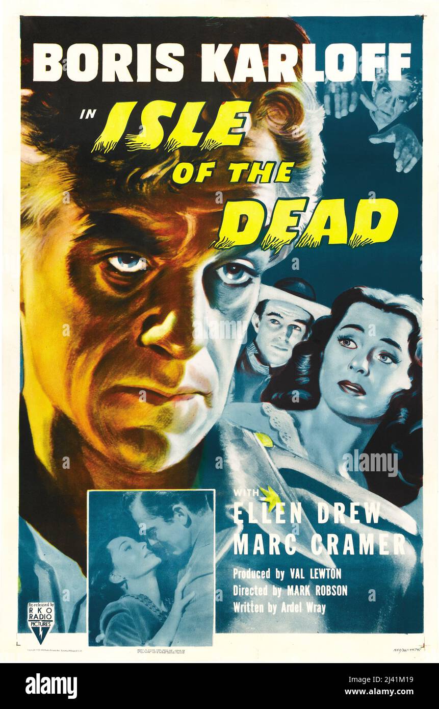 BORIS KARLOFF in ISLE OF THE DEAD (1945), directed by MARK ROBSON. Credit: RKO RADIO PICTURES / Album Stock Photo