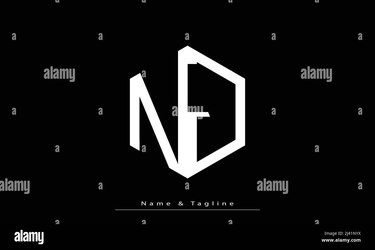 Alphabet letters Initials Monogram logo NJ , JN Stock Vector Image & Art -  Alamy