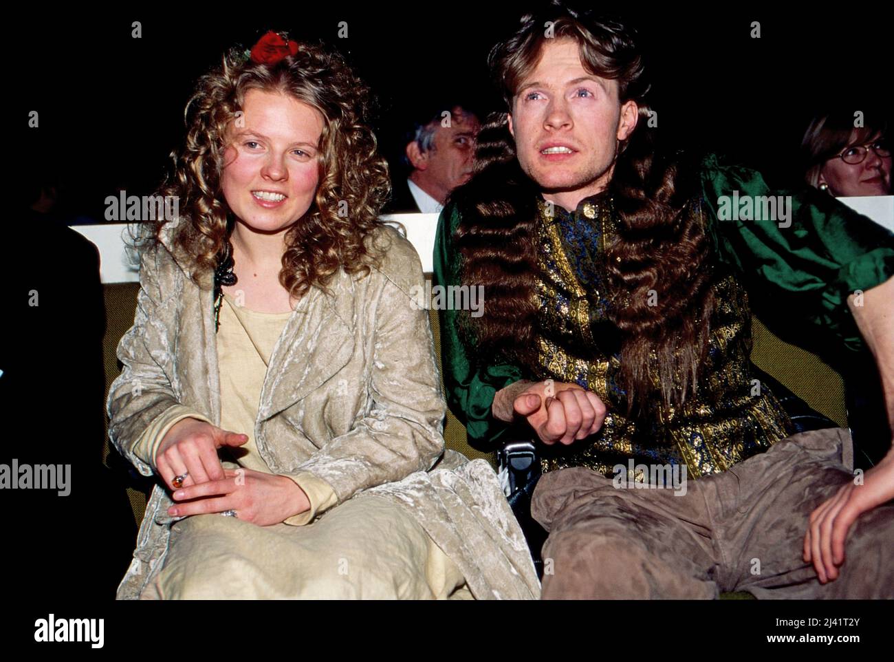 Barbara Ann (?) und Michael Patrick von Musikgruppe The Kelly Family,  Deutschland 1998 Stock Photo - Alamy