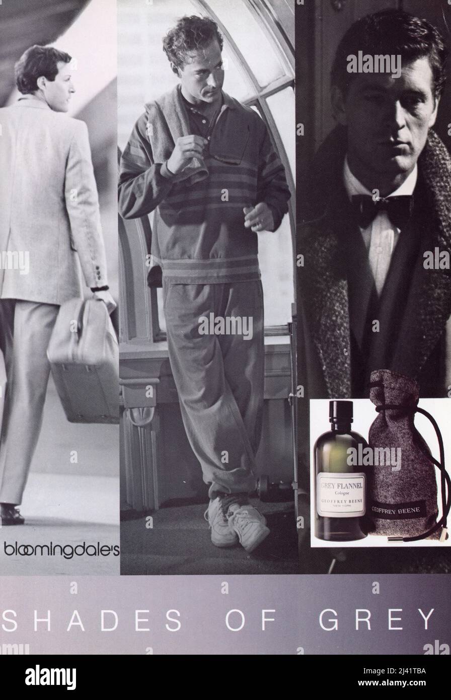 Vintage mens cologne ad hi-res stock photography and images - Alamy