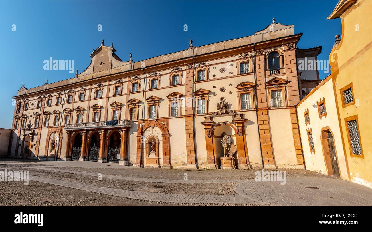 Sassuolo - Modena - Palazzo Ducale or Ducal Palace building facade - italian landmarks monuments Stock Photo