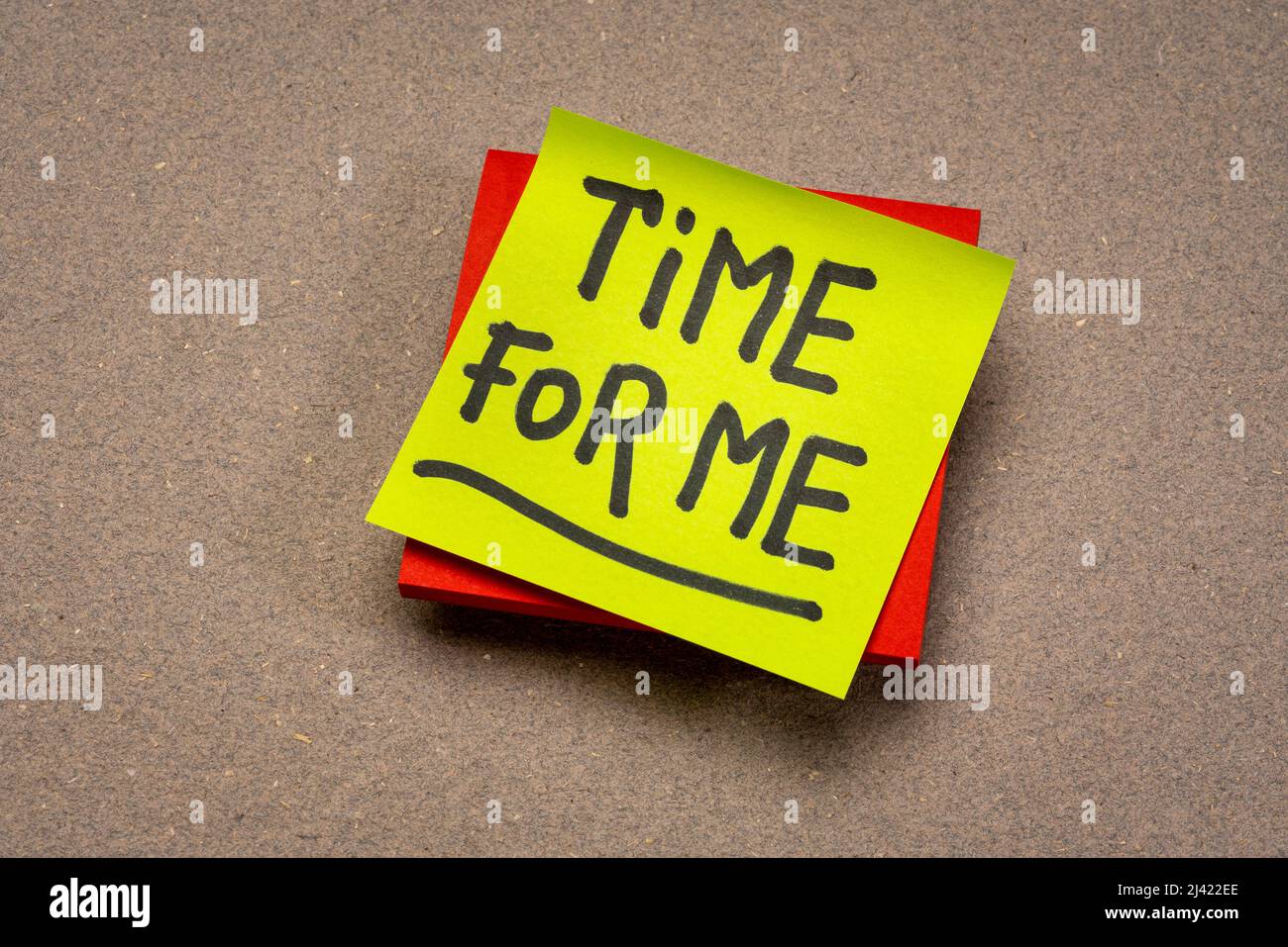 time-for-me-reminder-note-self-care-and-personal-development-concept