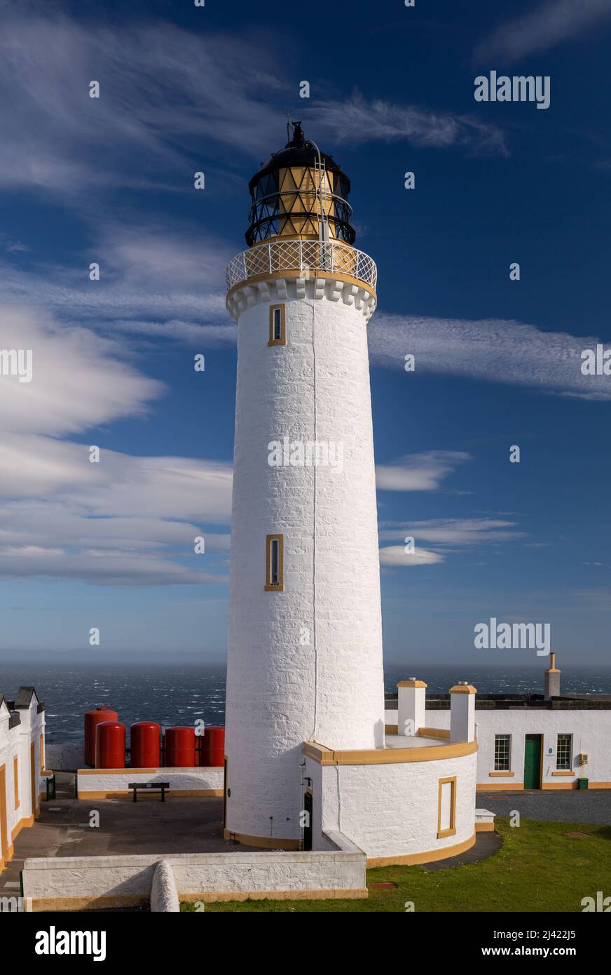 Mull of Galloway lighthouse, Dumfries and Galloway, Scotland Stock Photo