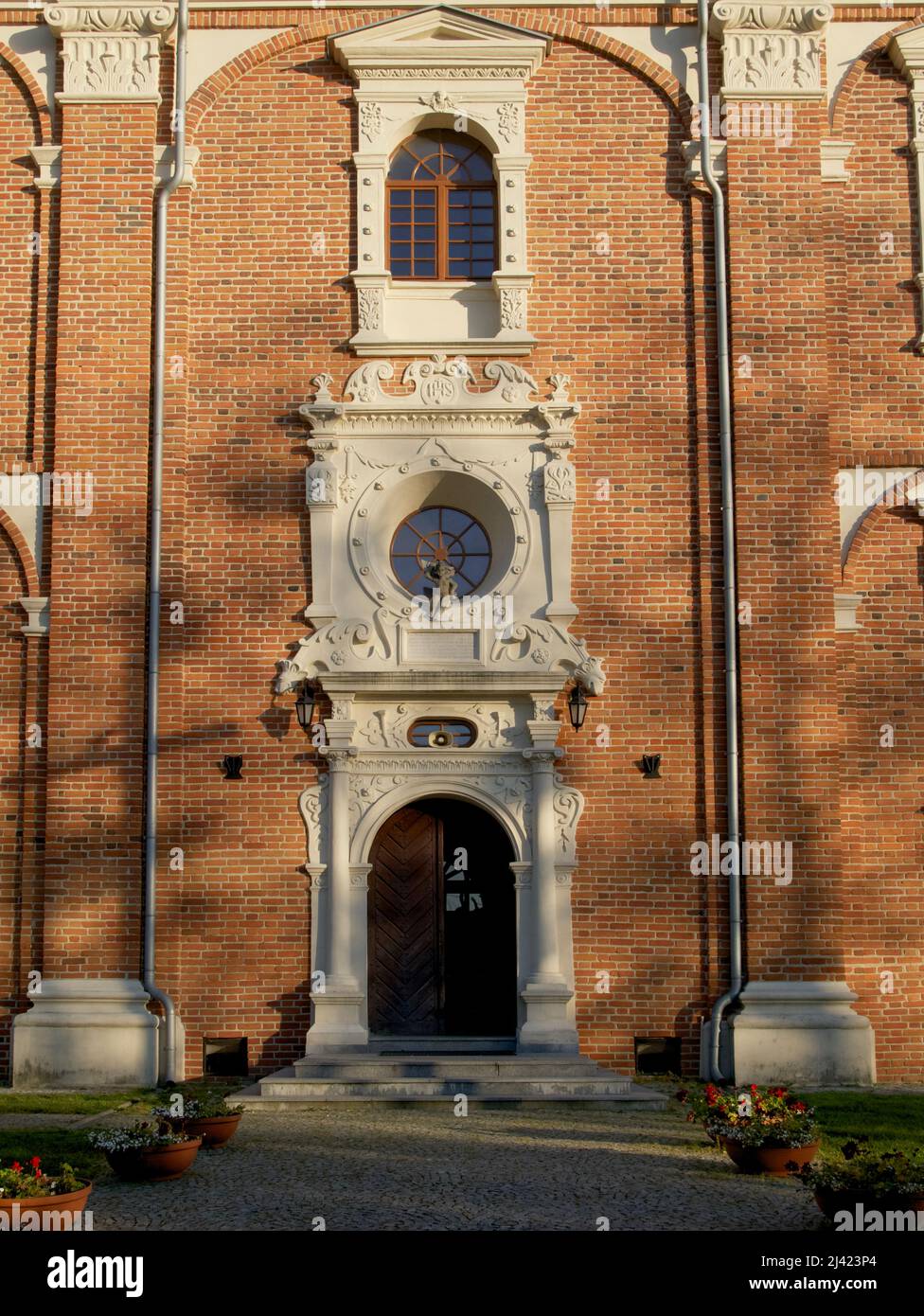 Saint Catherine anf Florian church in Gołąb, near Puławy, Poland Stock Photo