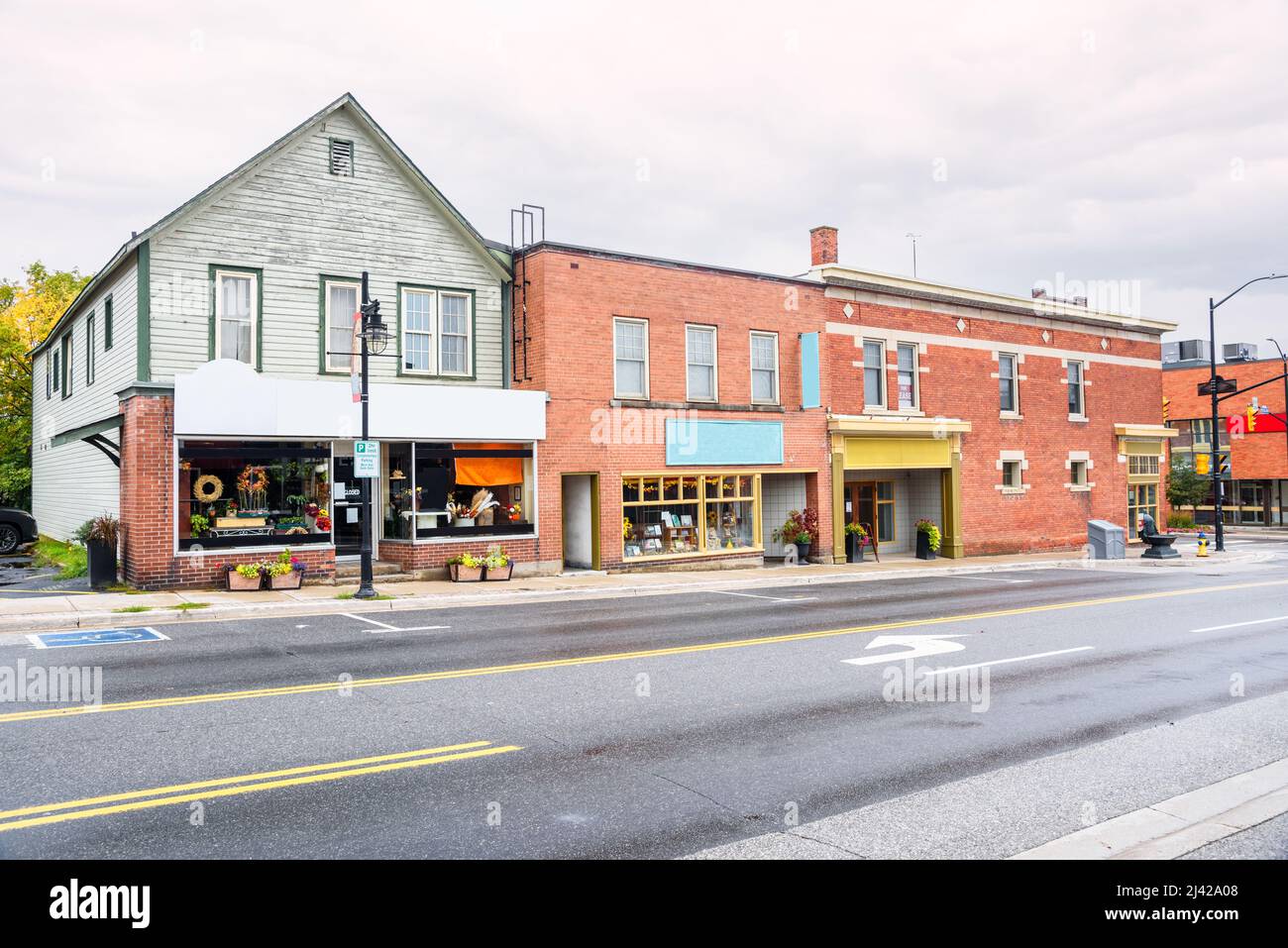 Parry Sound Sign Parry sound downtown sign hi-res stock photography and images - Alamy