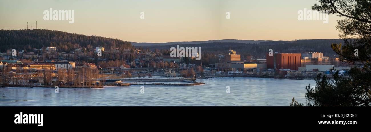 Town called Ludvika in Dalarna, Sweden Stock Photo