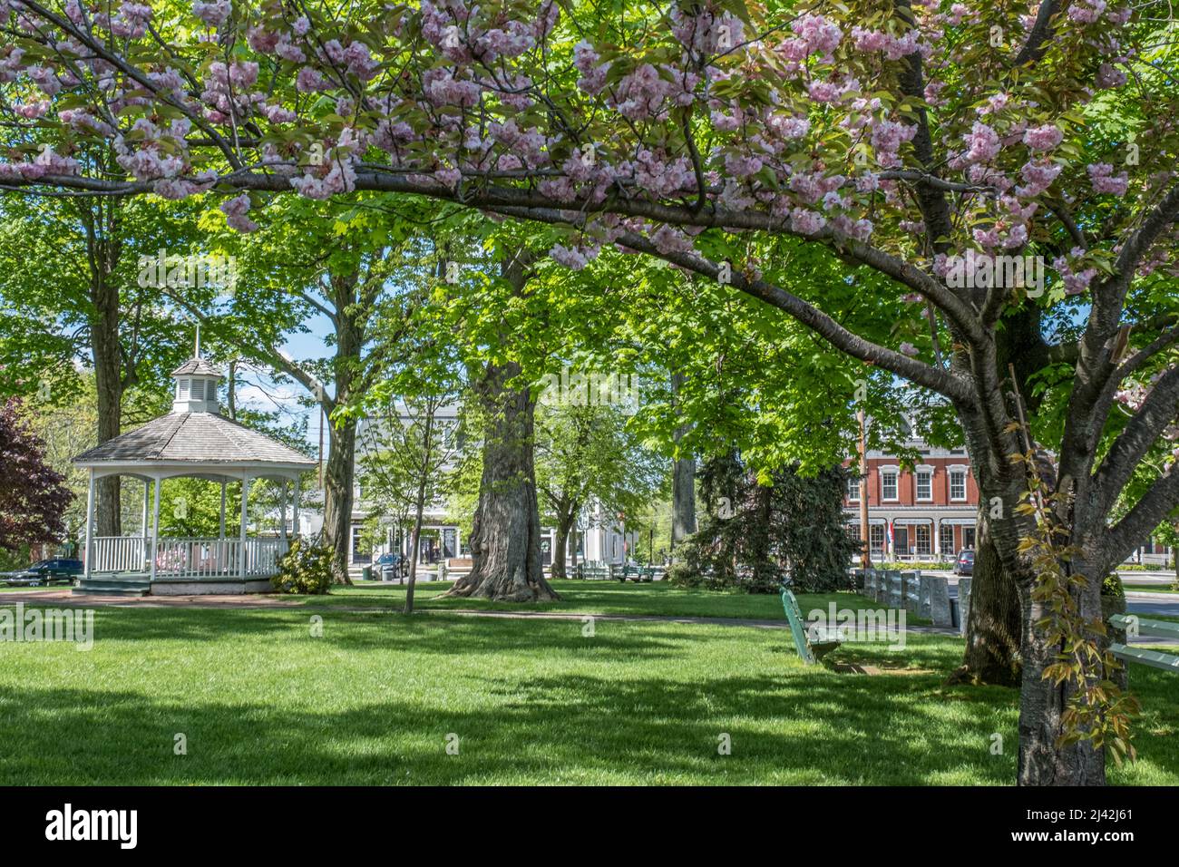The Grafton Town Common, Grafton, Massachusetts Stock Photo Alamy