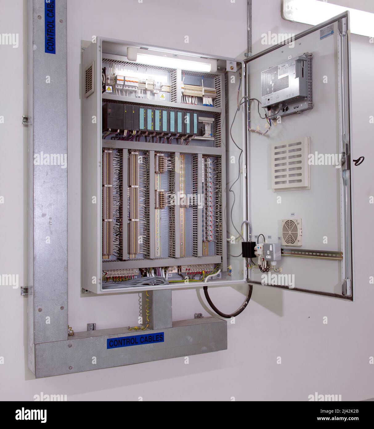 Electro mechanical equipment Stock Photo Alamy