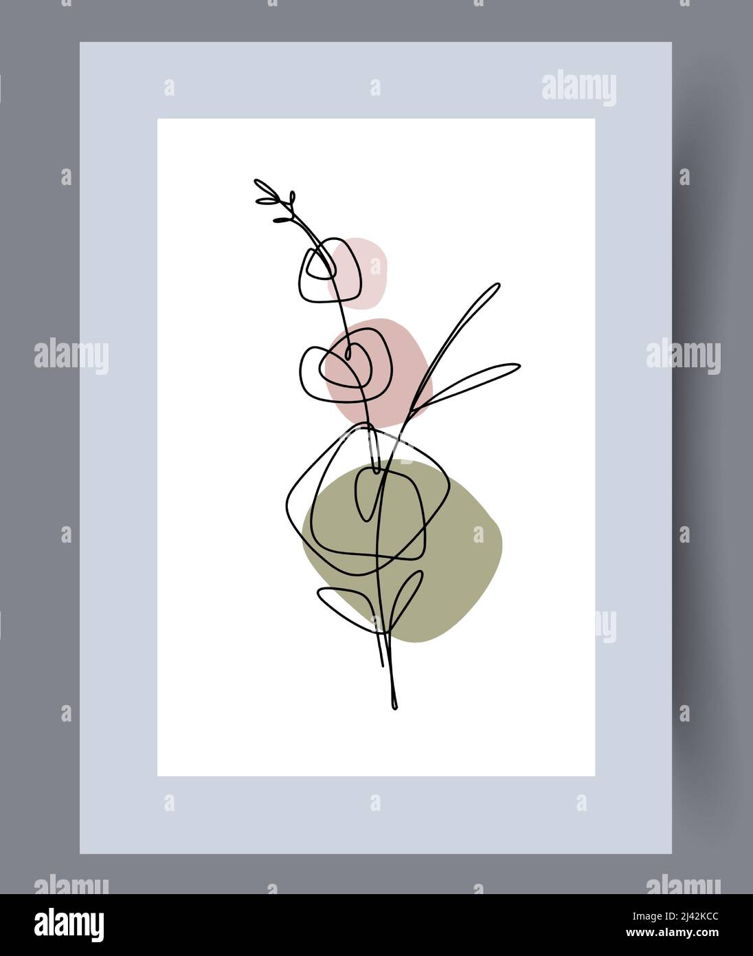 Printable wall art vector poster set. Hand drawn minimalism design for ...