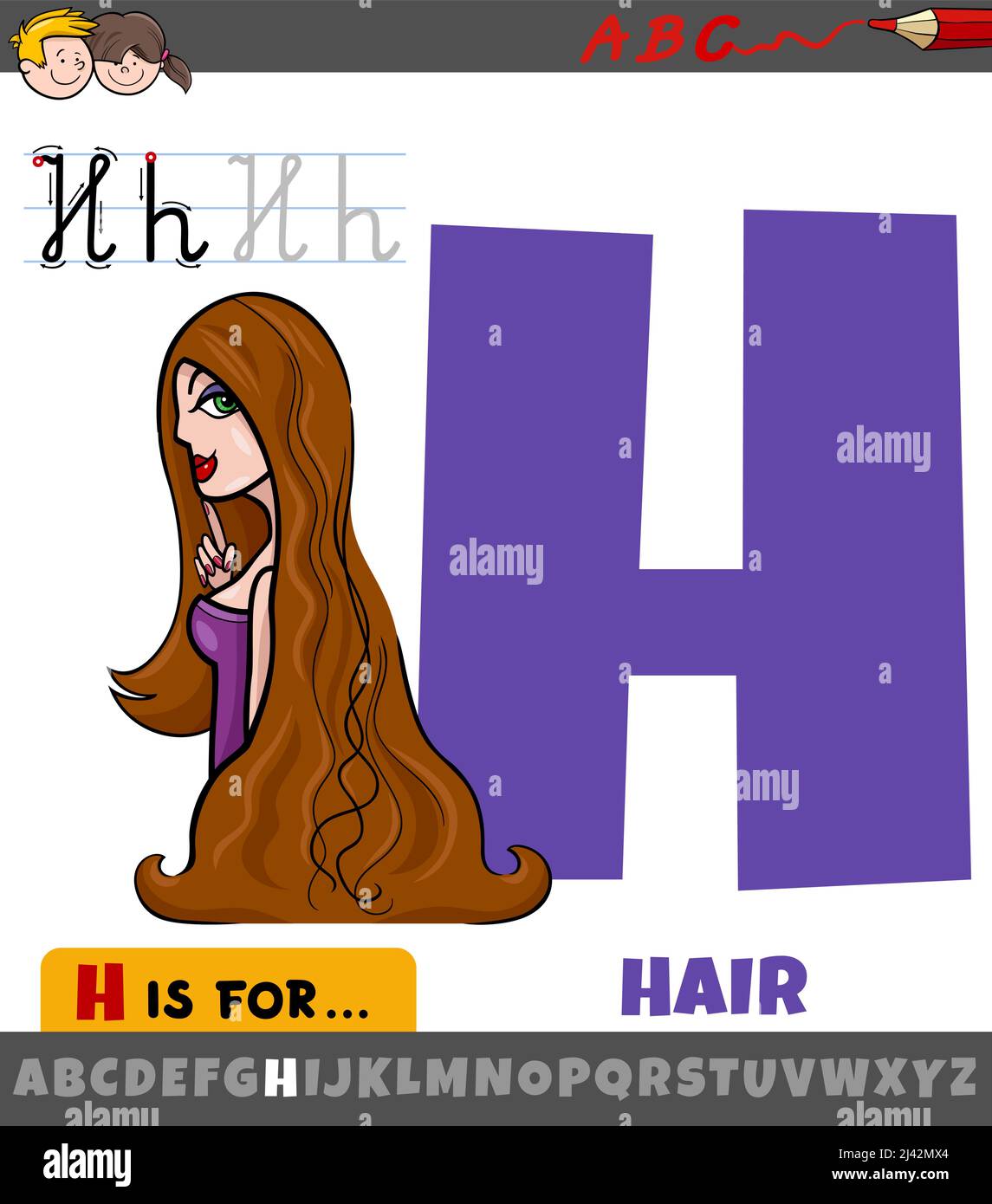 Cartoon letter h hi-res stock photography and images - Alamy Cartoon letter h hi-res stock photography and images - Alamy