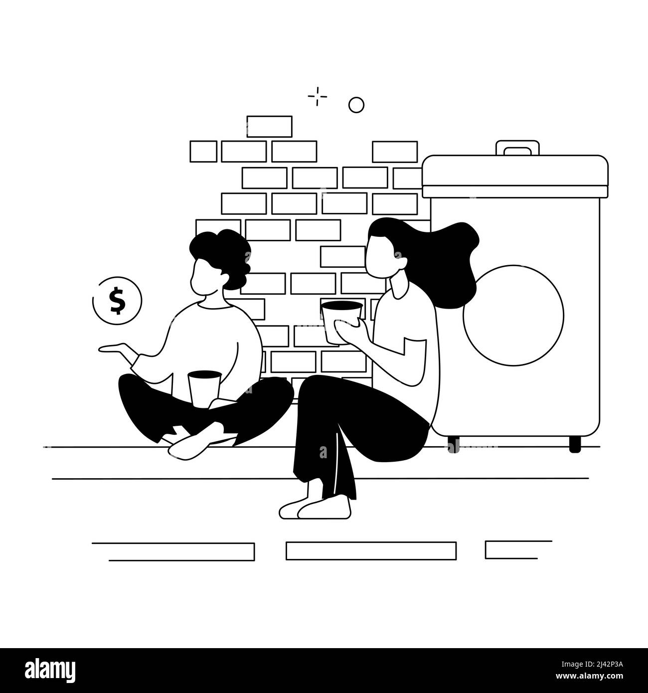 Indian poor boy Stock Vector Images Alamy