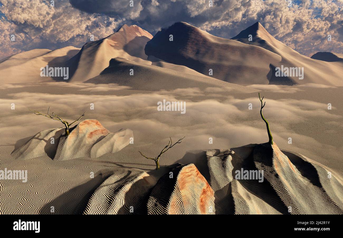 Desert Landscape Stock Photo