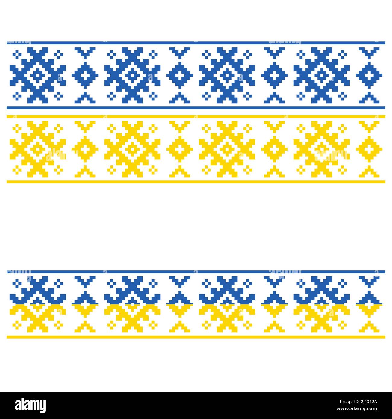Ornament lines colour pattern Stock Vector