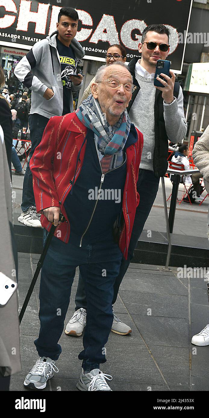 Joel Grey arrives and is surprised at Joel Grey’s 90th Birthday