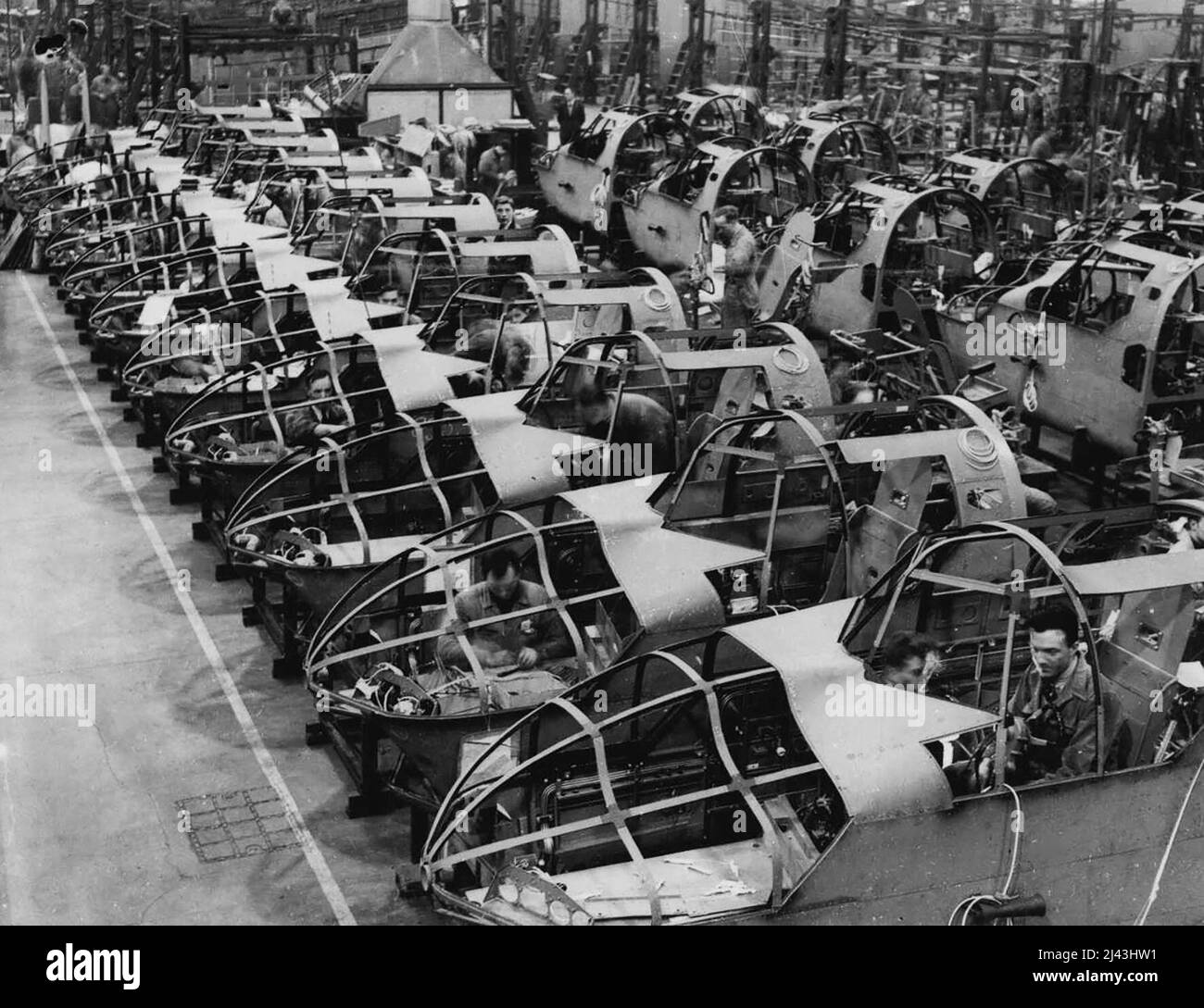 97 Construction Of Aero planes Parts. January 3, 1940 Stock Photo Alamy