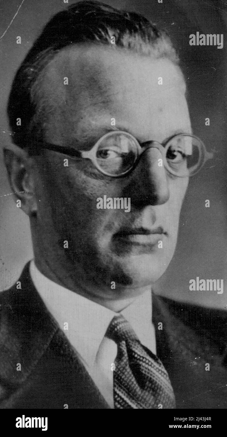Arthur Seyss Inquart. October 2, 1946. Stock Photo