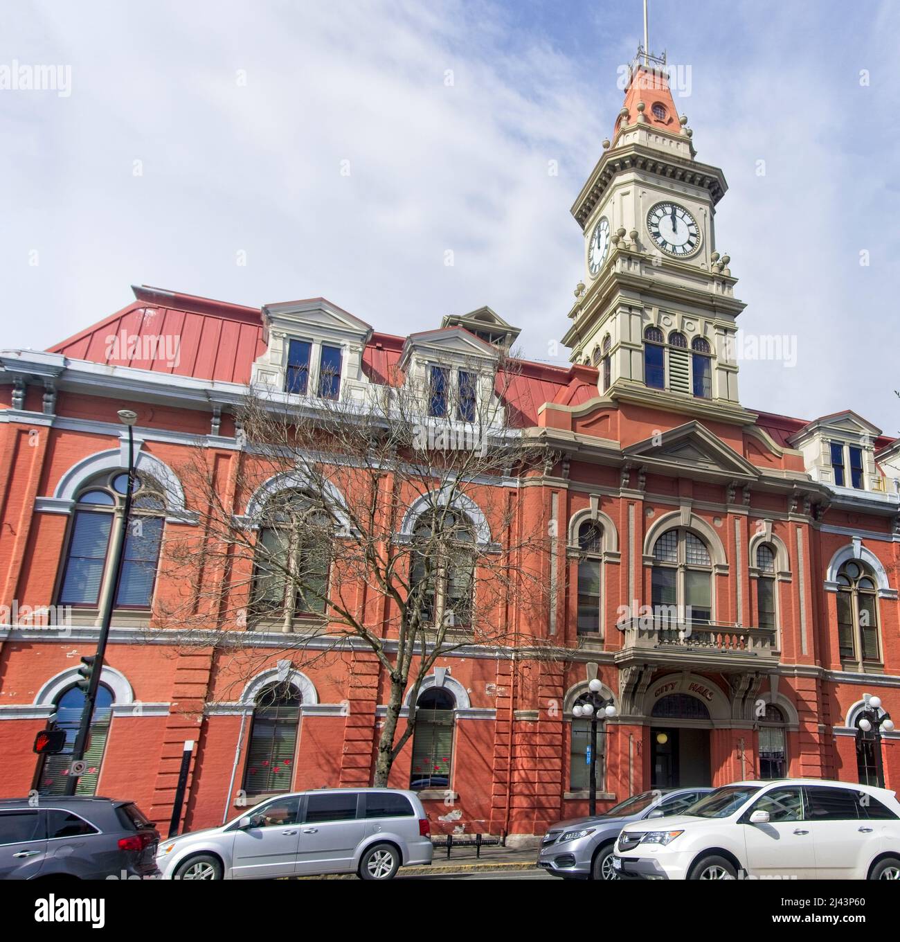 City Hall Victoria BC Stock Photo Alamy