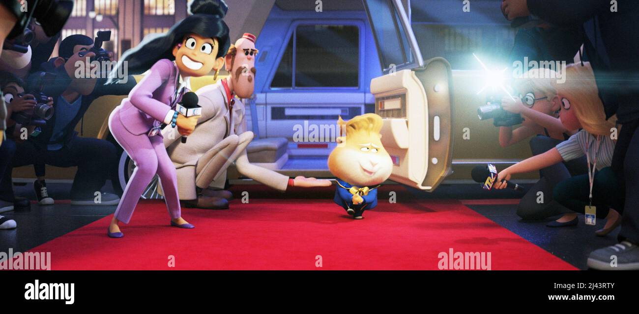 THE BAD GUYS, from left Tiffany Fluffit (voice Lilly Singh